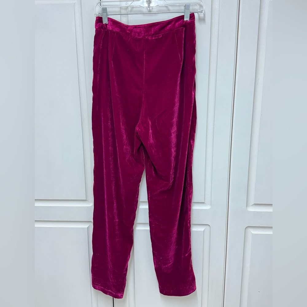 Know One Cares Velvet Pants - Picture 5 of 5